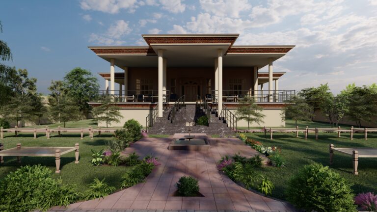 Traditional hujra renovation by ANB Architects
