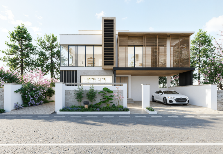 Grand Haven 2 kanal modern luxury villa exterior