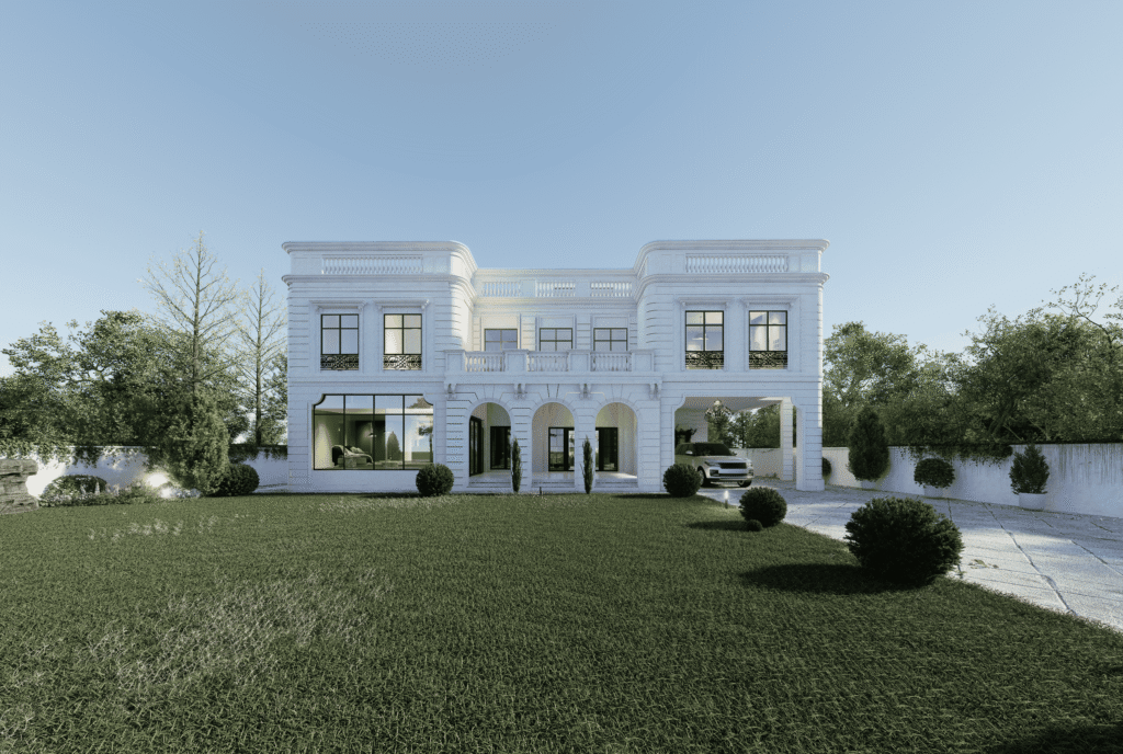 White Classical Villa – ANB Architects (2)
