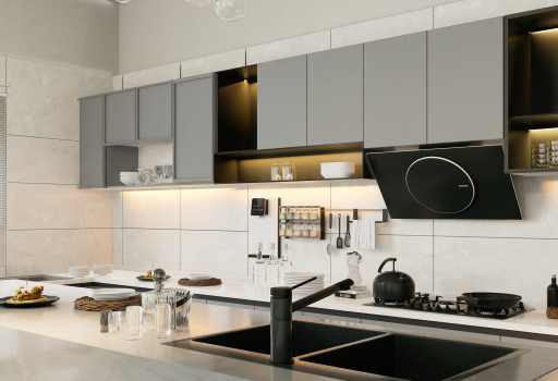 Minimal White Kitchen